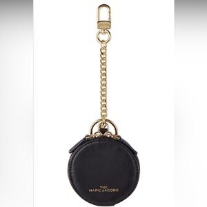 Marc Jacobs The Sweet Spot Key Chain Leather Coin Purse